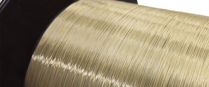 PEEK monofilament spool, in-house monofilament production for controlled quality and customization