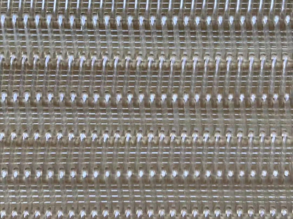 PPS spiral fabric belt with pin-joined monofilament spirals for high-temperature drying